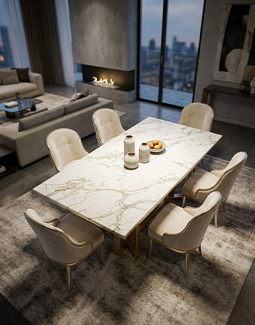 Simple Ways to Style a Marble Dining Table for Everyday Elegance blog Image