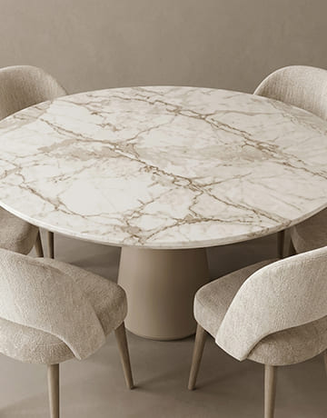 The Different Types of Marble Used in Dining Tables Explained blog Image